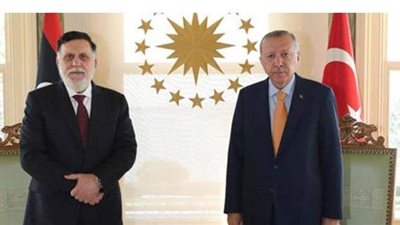 أول تعليق من أردوغان على استقالة السراج