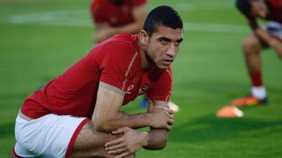 رامي ربيعة ينتظم في مران الأهلي الجماعي