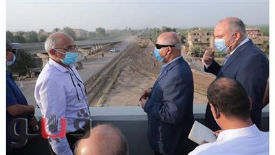 كامل الوزير: 98% نسبة تنفيذ محور الشهيد باسم فكري | صور