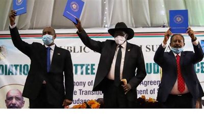 التحضير لاحتفال تاريخي بتوقيع اتفاق السلام السوداني بجوبا