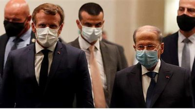 عون يبحث مع ماكرون مساعي تشكيل الحكومة الجديدة في لبنان
