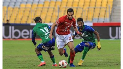 تعادل سلبي بين الأهلي والمقاصة في الشوط الأول بالدوري الممتاز