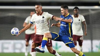 روما يفتتح الدوري الإيطالي بالتعادل سلبيا أمام فيرونا
