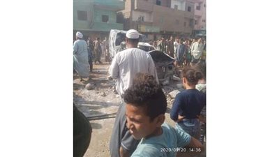 الأمن يفحص فيديو تحطيم سيارة شرطة في أطفيح