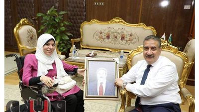 محافظ المنوفية يبحث مطالب عدد من ذوي الهمم