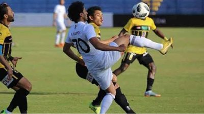 طرد و3 ركلات جزاء.. الإنتاج يهزم الجونة 2 \ 1 في مباراة مثيرة