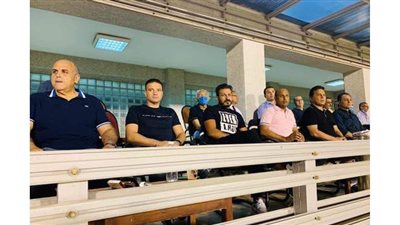 جهاز المنتخب الوطنى يحضر لقاء المقاولون والاتحاد السكندري