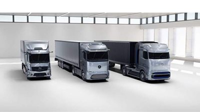 مرسيدس تطور محركات الشاحنات الكهربائية | فيديو