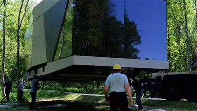 يمكن التحكم في محتوياته بالتيلفون.. منزل ذكي للنقل والتركيب خلال 90 دقيقة | صور