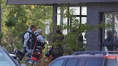 تفتيش منزل في كندا على صلة برسالة 