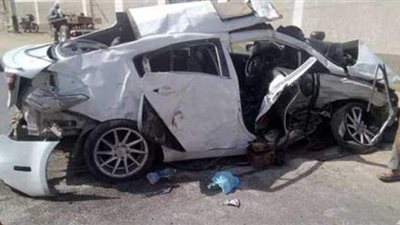 الاستعلام عن الحالة الصحية لـ4 أشخاص أصيبوا في حادث تصادم