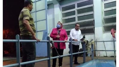 رئيسة مدينة رشيد تتفقد قناطر إدفينا ومحطة رفع ديبي