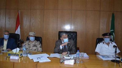 محافظ المنيا يشدد على متابعة الإجراءات الاحترازية لمواجهة فيروس كورونا