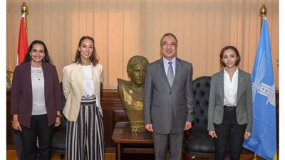 محافظ الإسكندرية يستقبل قنصل فرنسا