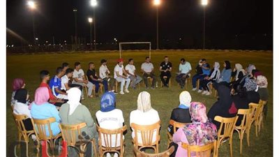 ندوة عن التعصب بمعسكر القادة بجامعة القناة