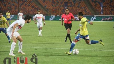 تعادل سلبي بين الزمالك وطنطا فى الشوط الأول