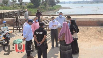 محافظ الغربية يتفقد أعمال تطوير قنطرة دهتورة  الأثرية / صور