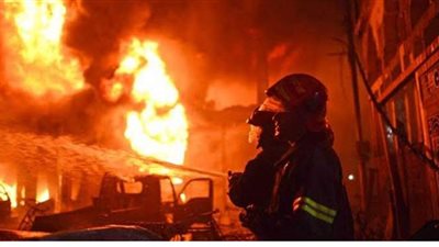 انتداب المعمل الجنائي لبيان سبب حريق مجموعة من الأشجار بشارع الهرم