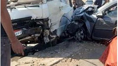 إصابة 4 أشخاص فى حادث تصادم بمحور المشير طنطاوى