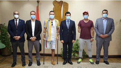 وزير الرياضة يدعم كرة القدم للمبتورين ويعلن تشكيل لجنة لإدارة اللعبة