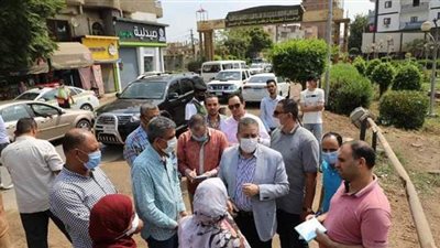 محافظ المنوفية يوجه بتطوير سوق الباجور