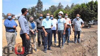 محافظ الغربية يتابع إجراءات التصالح في البناء المخالف  ببسيون  | صور