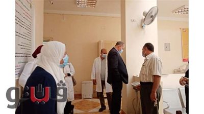 سلامة يزور مستشفى التأمين الصحى بالعاشر ويتفقد المنطقة الرمادية