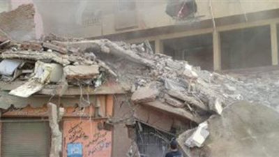 مصرع وإصابة 4 أشخاص بحادث انهيار منزل بسوهاج