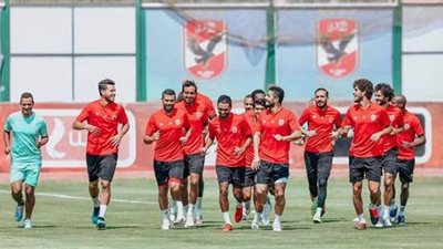 مران استشفائي للأساسيين في الأهلي