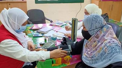 الكشف على 41630 مواطنا في البحيرة بمبادرة 100 مليون صحة