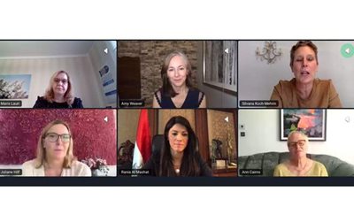 وزيرة التعاون الدولي: جائحة كورونا أظهرت أهمية الدور الاقتصادي للمرأة