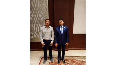 وزير الرياضة يبحث آخر مستجدات بطولة مصر الدولية للإسكواش