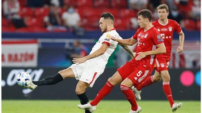 كأس السوبر الأوروبي.. تعادل 1/1 بين بايرن ميونخ وإشبيلية في الشوط الأول