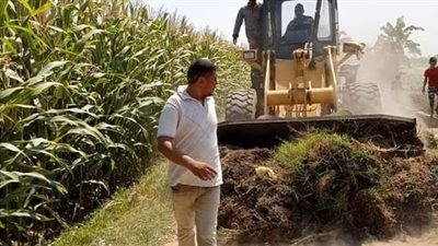 رئيس مدينة المنيا: فتح طريق الجزيرة ببنى أحمد الغربية