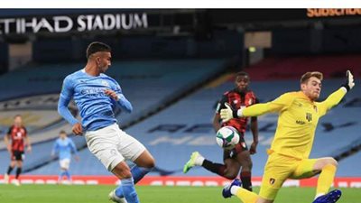 مانشستر سيتي يفوز على بورنموث 1/2 ويتأهل لدور الـ16 بكأس الرابطة