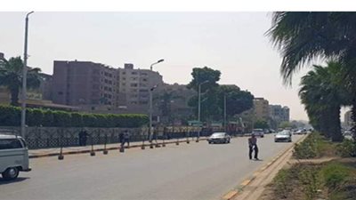 بدء إغلاق جزئى لتقاطع شارعي ثروت والسودان بسبب أعمال مد كابلات كهربائية