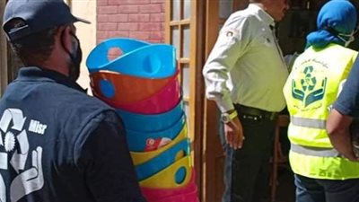 حملة تطهير وتوعية بأهمية النظافة في الإسكندرية | صور