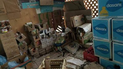 إعدام 106 كيلو و3 لترات أغذية ومشروبات فاسدة في حملة مكبرة بنويبع