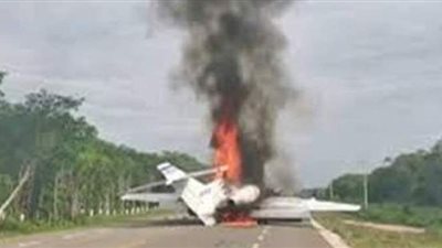 كانوا بيهربوا مخدرات.. مصرع 4 أشخاص في تحطم طائرة  بجواتيمالا