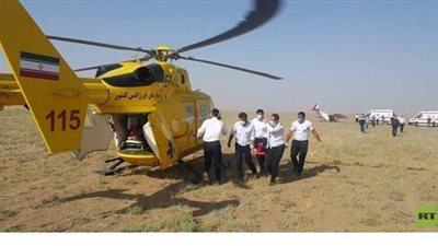 سقوط طائرة تدريب شمال غرب طهران