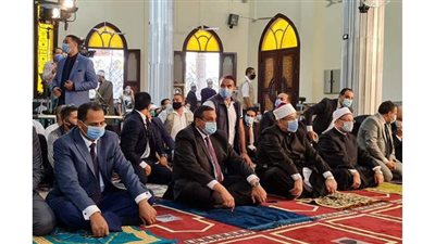 وزير الأوقاف والمفتي ومحافظ البحيرة يفتتحون مسجد التقوى بالدلنجات