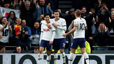 توتنهام يتأهل في الرابطة الإنجليزية دون أن يلعب