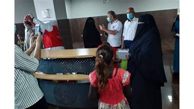 القافلة الطبية بجامعة الأزهر تواصل عملها فى مستشفى نخل المركزي