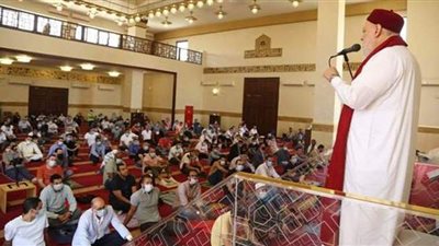 على جمعة يفتتح مسجد المسك بـ