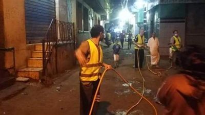 محافظ الغربية يتابع جهود الوحدات المحلية في حملات التطهير والتعقيم في القرى والمدن