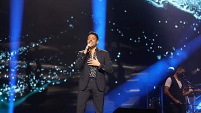 محمد حماقي يحيي حفلًا بمناسبة اليوم الوطني السعودي | صور