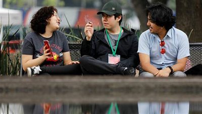 مأوى آمن ومسموح بـ30 دقيقة.. حديقة لتعاطي الحشيش بجوار مبنى الشيوخ المكسيكي | صور