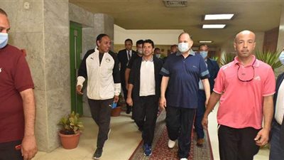 الصور الأولى لوصول وزير الشباب إلى أسيوط لافتتاح عدد من المشروعات