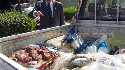 مصادرة 15 طن رنجة و13 طن كبدة فاسدة قبل ترويجها في القاهرة