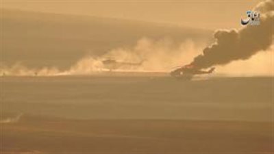 بالفيديو.. لحظة إسقاط طائرة روسية بصاروخ في سوريا